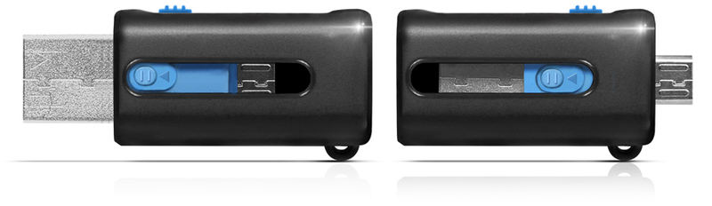 Illustration for article titled There's a microSD Slot Hidden Inside This Card Reader's USB Connector